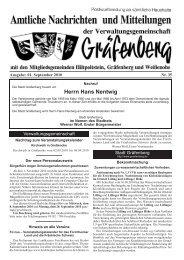 Ausgabe 35 01.09.2010 - Gräfenberg