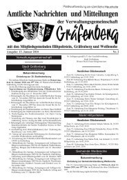 Ausgabe: 13. Januar 2010 Nr. 2 - Gräfenberg