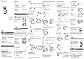 talento 371/372 pro talento 751/752 pro ... - graesslin.de