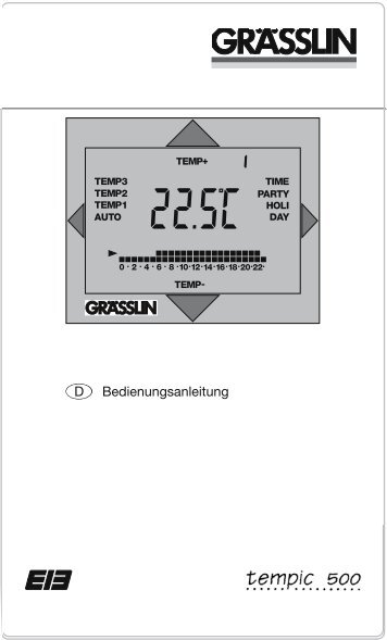 Bedienungsanleitung D - graesslin.de