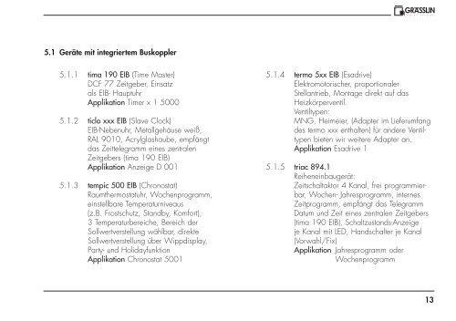 EIB-Produktdatenb. (D) Õ99 - Graesslin.de