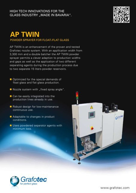 AP TWIN - Grafotec Spray Systems GmbH