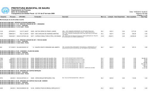 04 do mês Maio REPUBLICADO - Prefeitura Municipal de Bauru