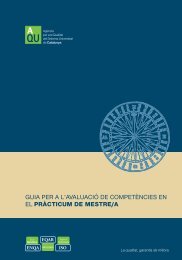 Guia per a l'avaluació de competències en el Pràcticum de Mestre/a