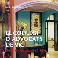 EL COL·LEGI D'ADVOCATS DE VIC - Il·lustre Col·legi d'Advocats de ...