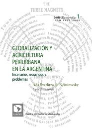 globalización y agricultura periurbana en la argentina - Flacso