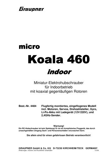 4484 - micro KOALA 460 - DE - EN - FR - Produktinfo.conrad.com