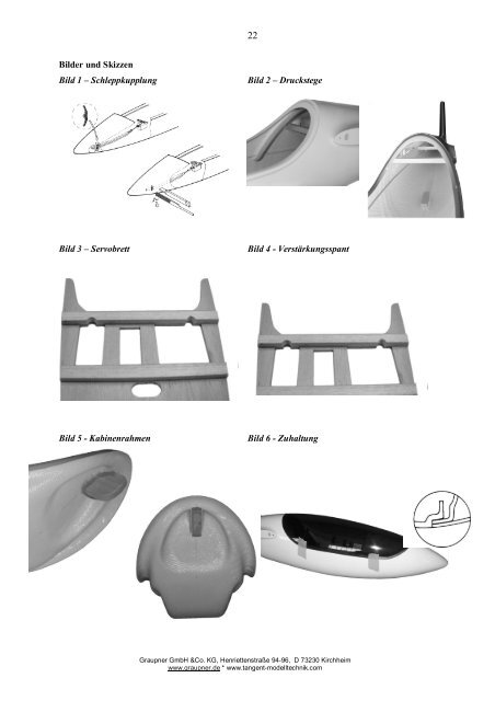 Bauanleitung ASH 26 - TANGENT  - Modelltechnik