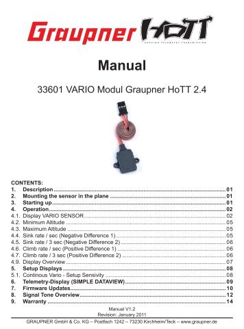 Manual - Graupner