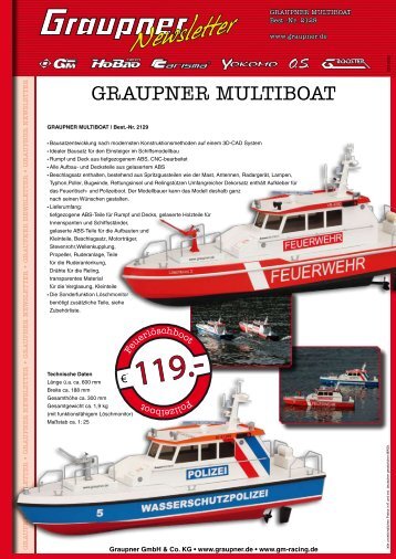 graupner multiboat