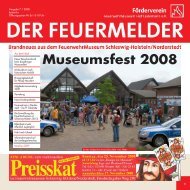 Museumsfest 2008 - Feuerwehrmuseum Schleswig-Holstein