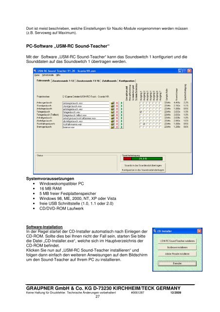 0061287_2382 SOUNDSWITCH V1.21 DE - Graupner