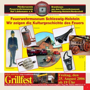 Feuerwehrmuseum Schleswig-Holstein Wir zeigen die ...