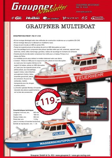 graupner multiboat