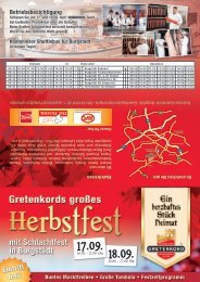 mit Schlachtfest in Burgstädt - Gretenkord