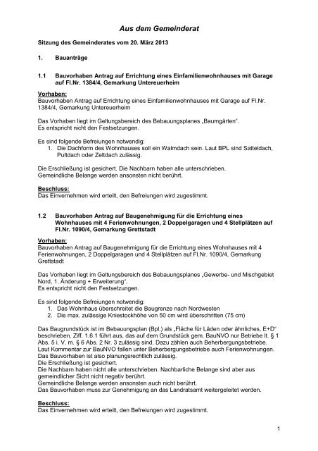 Gemeinderatssitzung vom 2013.03.20.pdf - Grettstadt