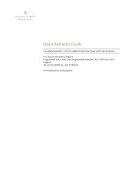 View Quick Reference Guide [PDF] - Four Seasons Hotels and Resort