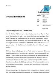 Presseinformation hier... - Gemeinde Großenkneten