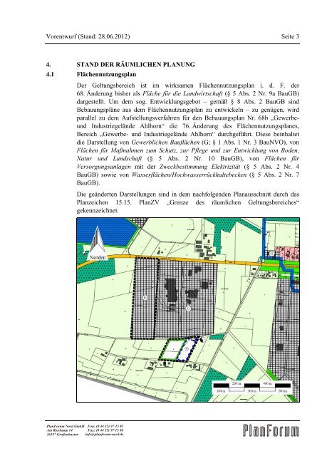 Kurzbegründung zum Bebauungsplan Nr. 68b - Gemeinde ...