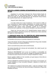 Acta Ple 30 oct 2008 - Ajuntament dels Hostalets de Pierola