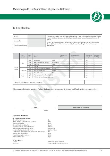 muster - GRS-Batterien