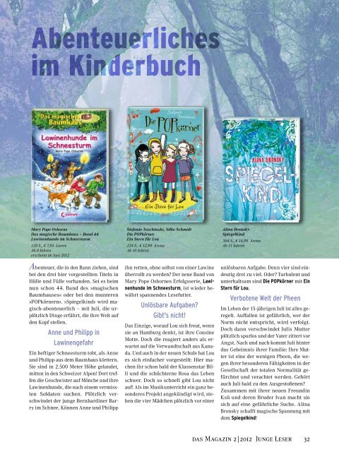 Das Magazin | 2-2012 - Bock & Seip