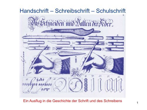 Lateinische Ausgangsschrift - Grundschulverband