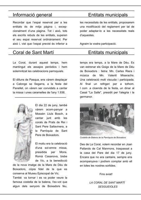 Sant Martí Informa. Butlletí núm. 2 - Juliol 2008