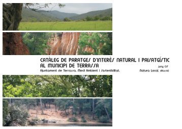 Catàleg de paratges d'interès natural i paisatgístic - Medi Ambient i ...