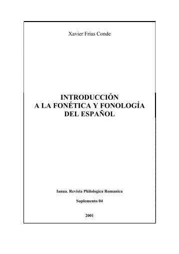 introducción a la fonética y fonología del español - Romania Minor