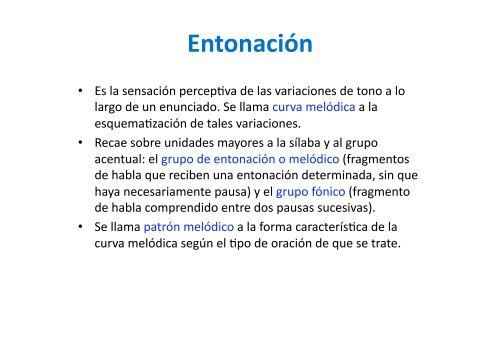 Entonación