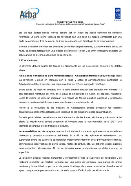 b) Pliego de bases y condiciones - Arba | Agencia de Recaudación ...