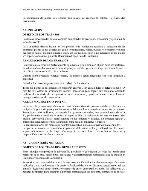 Documentos de Licitación - Ministerio de Economía de la Provincia ...