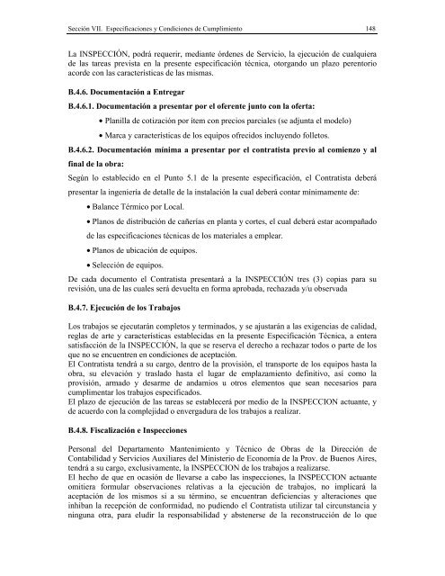 Documentos de Licitación - Ministerio de Economía de la Provincia ...