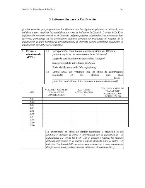 Documentos de Licitación - Ministerio de Economía de la Provincia ...