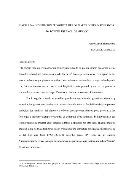 Marcadores discursivos.pdf - Laboratorio de Estudios Fónicos - El ...