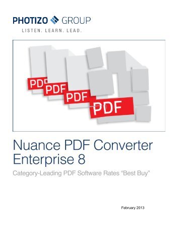Nuance PDF Converter Enterprise 8