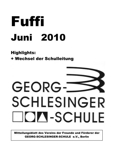 Juni 2010 - Georg-Schlesinger-Schule