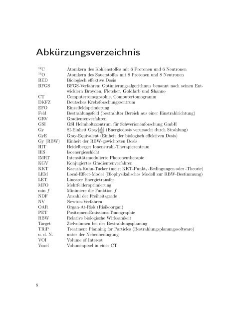 Fachbereich Mathematik - GSI