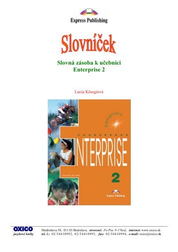 slovník enterprise 2 - OXICO