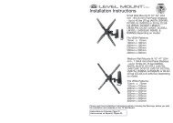 LM30DJ-LM42DJ Instruction Manual.indd - Level Mount