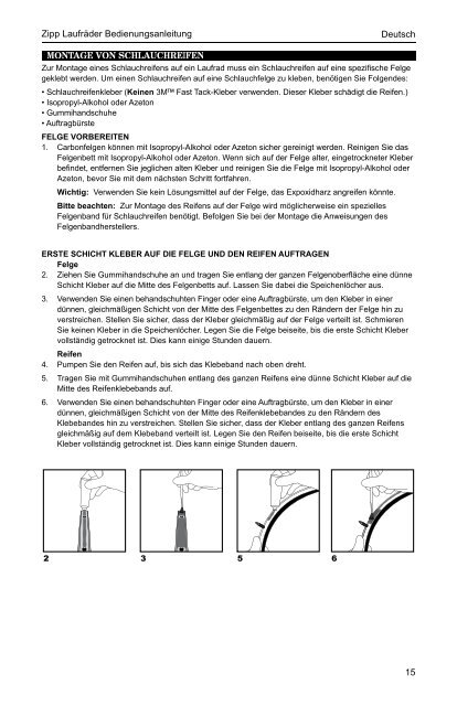 user manual - Zipp - Speed Weaponry