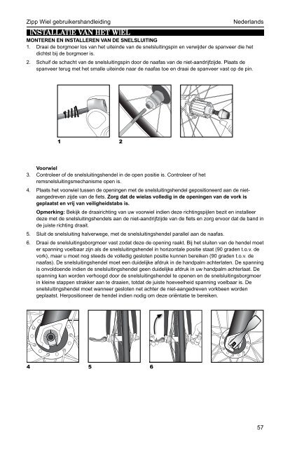 user manual - Zipp - Speed Weaponry