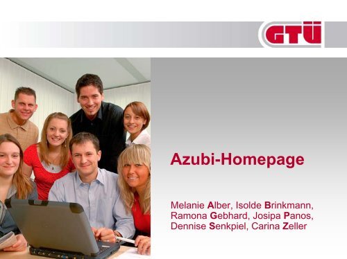 Kaufmännische Ausbildung bei der GTÜ