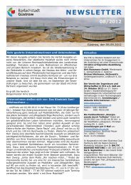 Newsletter 08 - Barlachstadt Güstrow