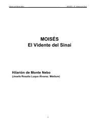 MOISÉS – El Vidente del Sinaí - Academia Sapere Aude