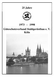 Festschrift zum 25-Jährigen Jubiläum - Güteschutzverband ...