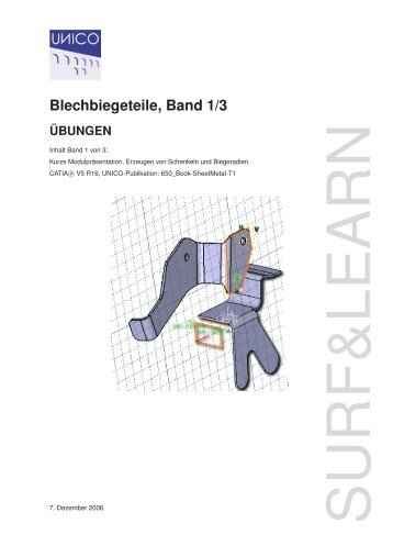 Blechbiegeteile, Band 1/3 ÜBUNGEN - Gulp