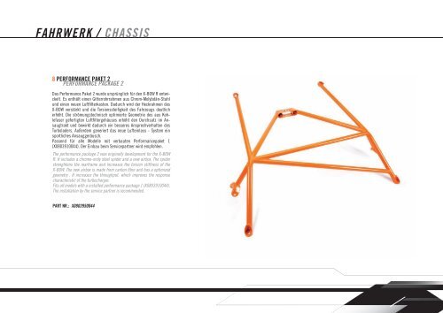 KTM X-BOW Powerparts