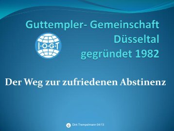 Der Weg zur zufriedenen Abstinenz